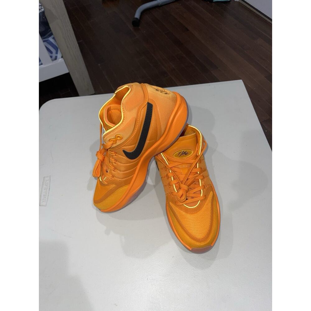 New Men’s 9.5 Nike G.T. Hustle 2 TB PROMO Basketball Orange Black Wemby. - Picture 6 of 10